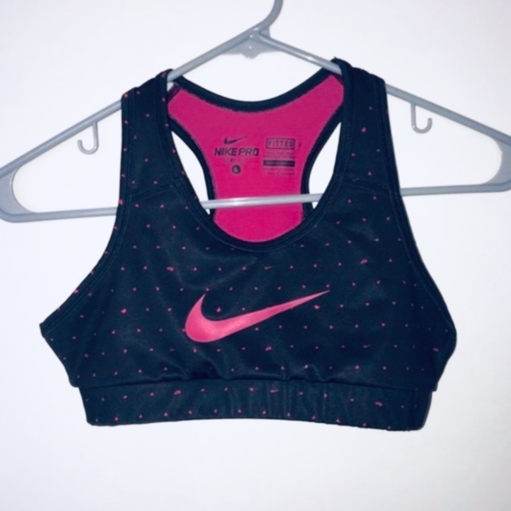 Nike Pro Dri-Fit Unpadded Fitted Sports Bra